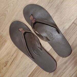 Rainbow sandals NWOT